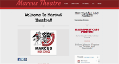 Desktop Screenshot of marcushstheatre.com